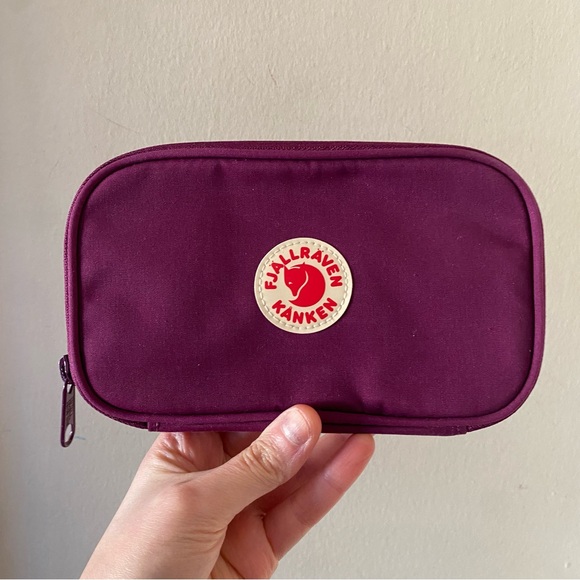 Fjallraven Handbags - Fjallraven Kanken Royal Purple Zipper Wallet